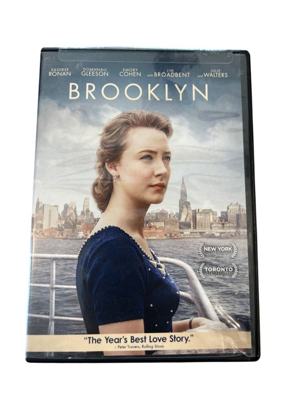 Brooklyn 2015 Movie DVD Drama Saoirse Ronan Domhnall Gleeson Emory Cohen